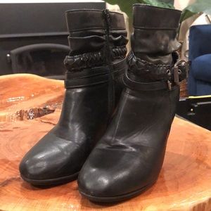 Black Heeled Booties